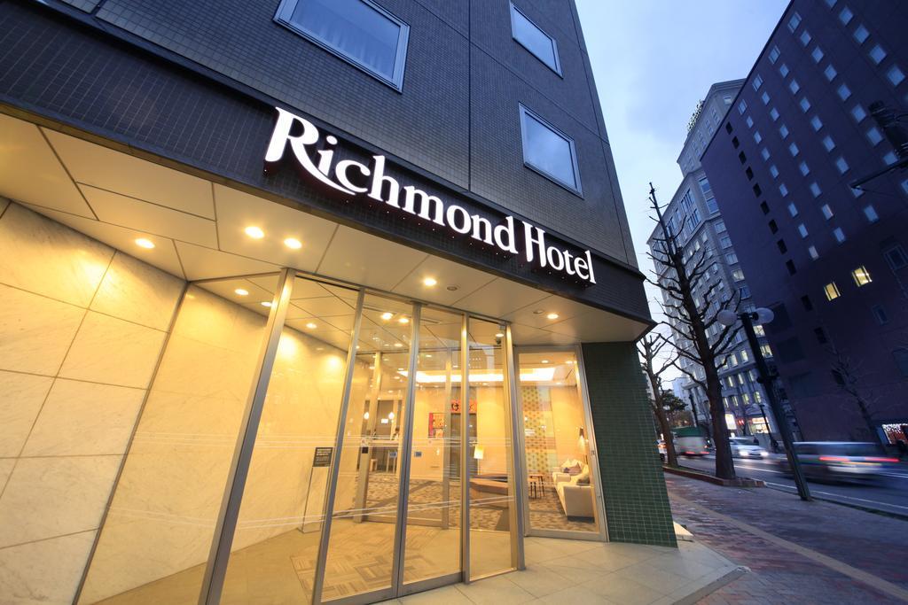 Richmond Hotel Sapporo Ekimae Exterior foto